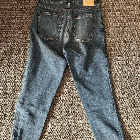 Everlane High Rise Denim Jeans - Classic Blue - Picture 6 of 6